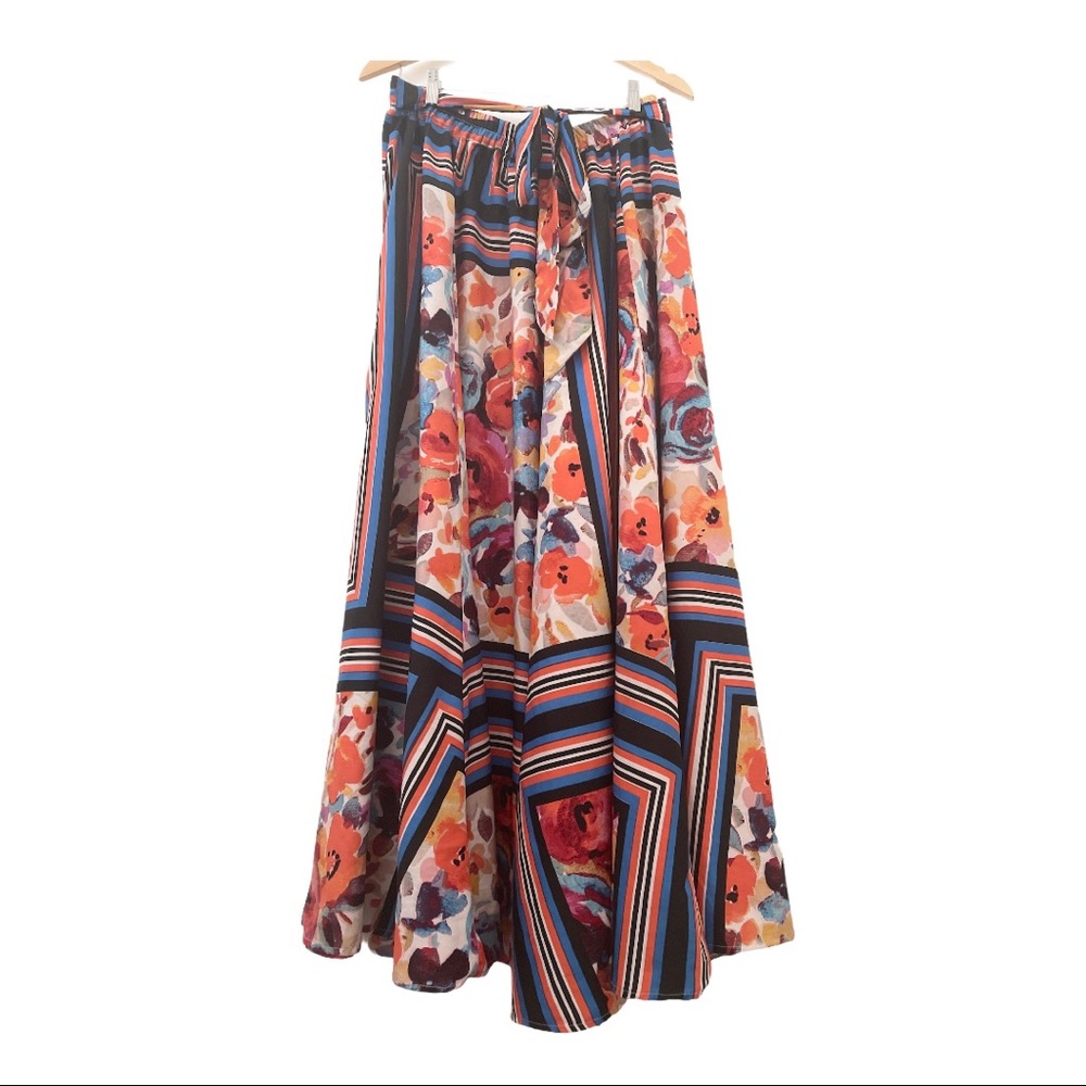 Vibrant Maxi Skirt Size 2X